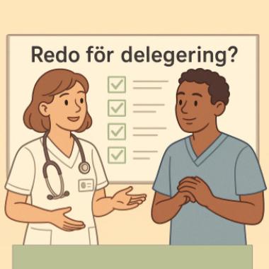 Redo för delegering?