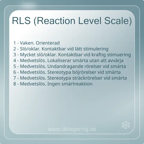 RLS 85 (reaction level scale)