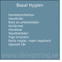 Checklista Basala Hygienrutiner